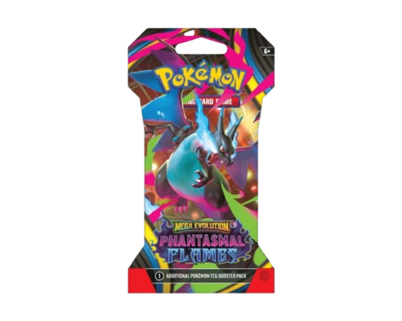 Pokémon Mega Evolution: Phantasmal Flames Sleeved Booster Pack