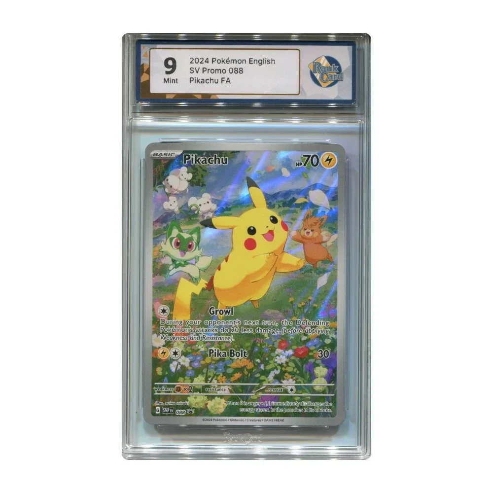 Pikachu - RaukCard 9 - Pokémon Black Star Promo (SVP088)