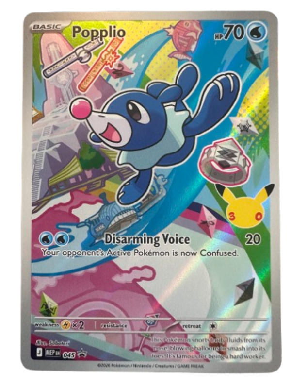 Popplio #045 – MEP Black Star Promos
