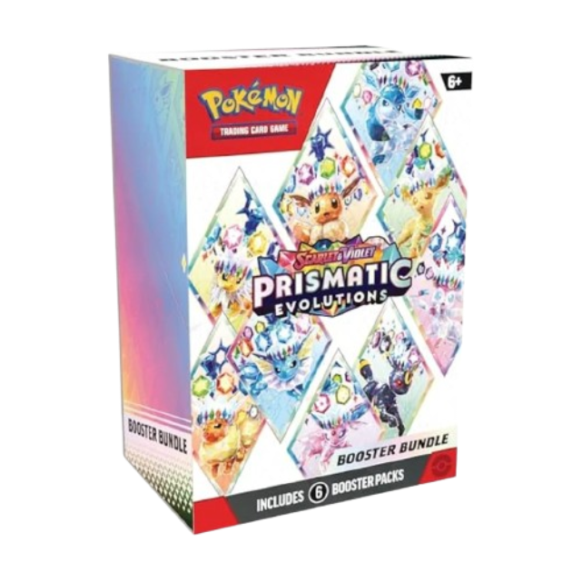 Pokémon Scarlet & Violet: Prismatic Evolution Booster Bundle