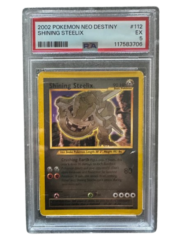 Shining Steelix #112/105 – PSA 5 EX