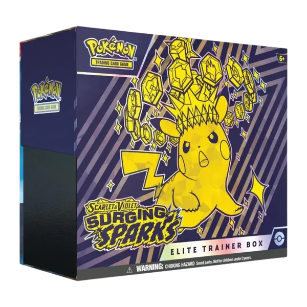 Pokemon Scarlet & Violet 8: Surging Sparks Elite Trainer Box