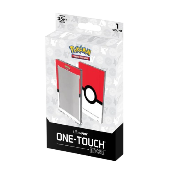 Ultra PRO: ONE-TOUCH UV Edge Magnetic Holder - 35pt - Poké Ball