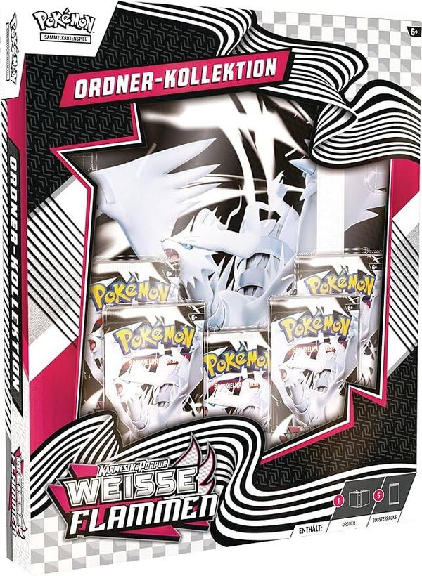 White Flare Binder Collection