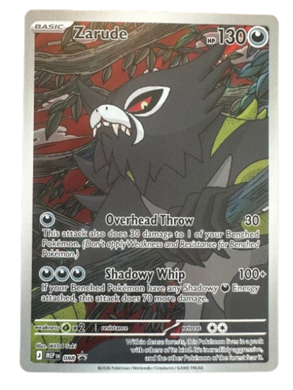Zarude #088 – MEP Black Star Promos