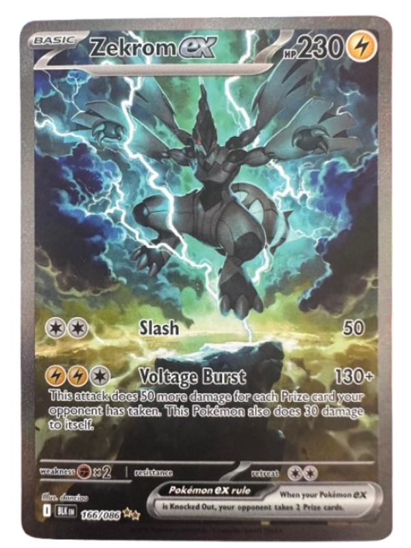 Zekrom EX #166/086 – Black Bolt