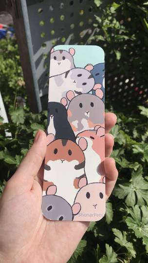 Bookmark full of hamsters
