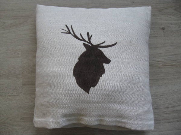 Kussenhoes Hert 45x45cm