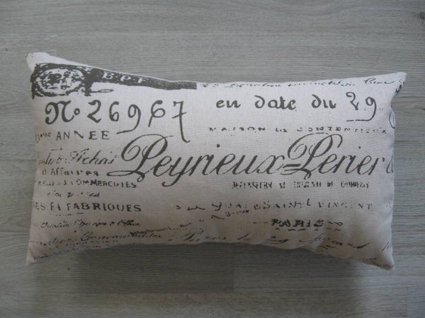 Kussenhoes Script 30x50cm