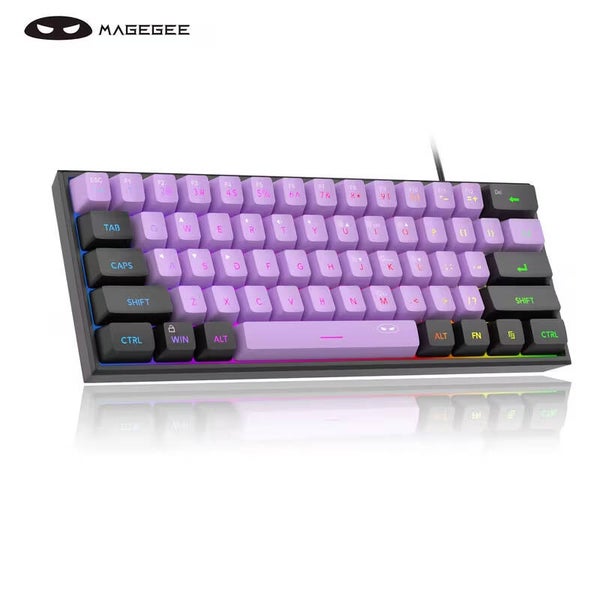 Mini Gaming Toetsenbord Roze/Zwart