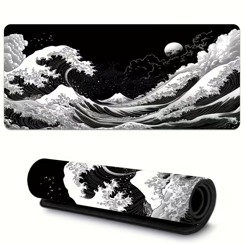 Japanse XXL Gaming Muismat – 60x30 & 90x40 cm – Antislip