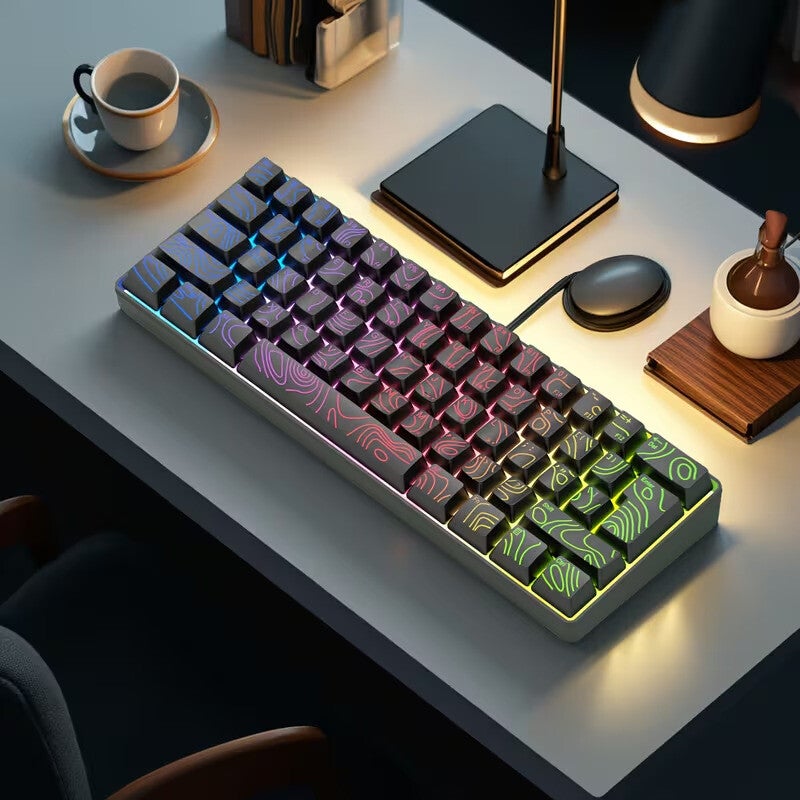 Zwart Gaming Toetsenbord met Design