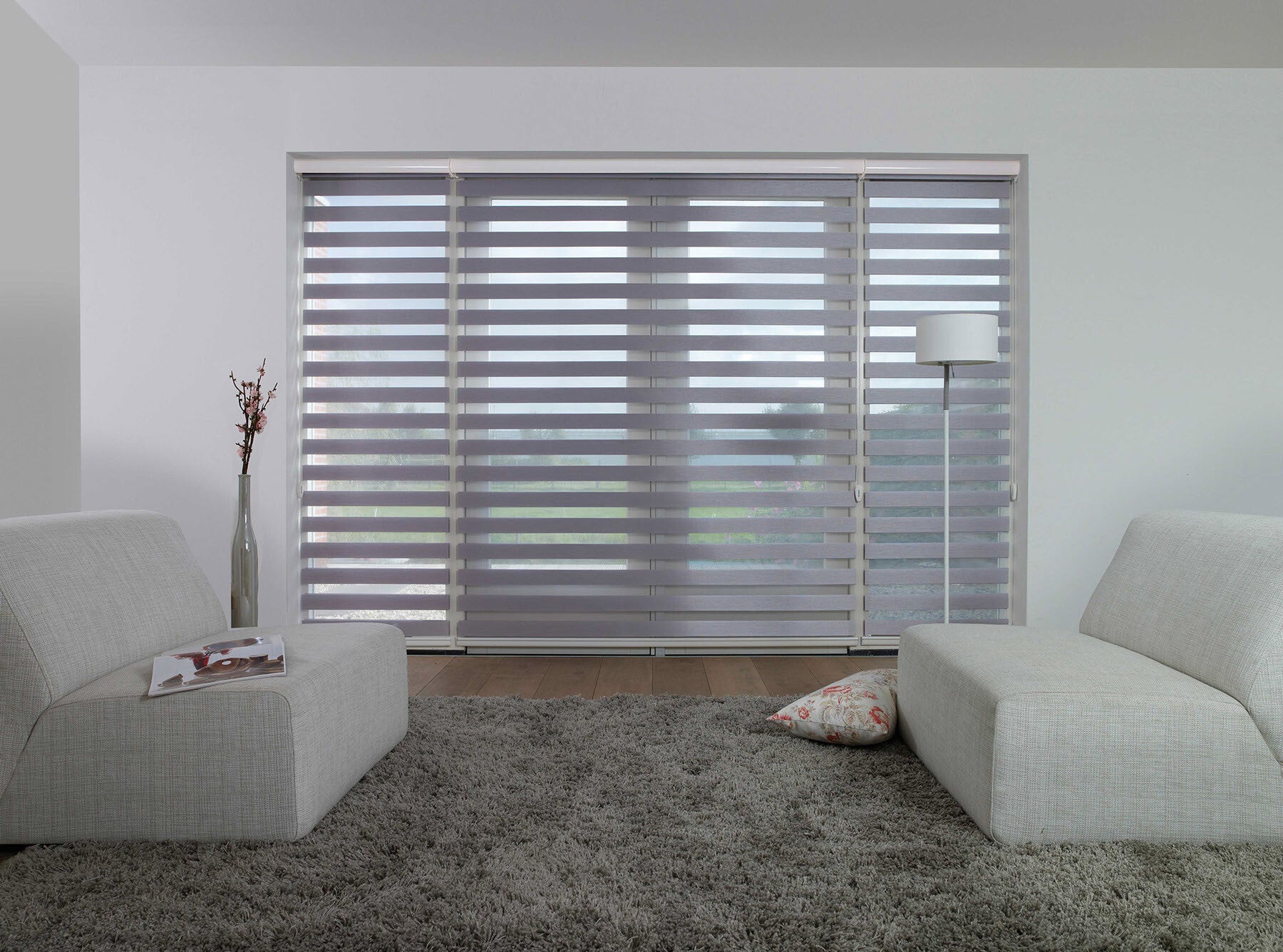 DUO ROLGORDIJNEN ALLE KLEUREN VERKRIJGBAAR