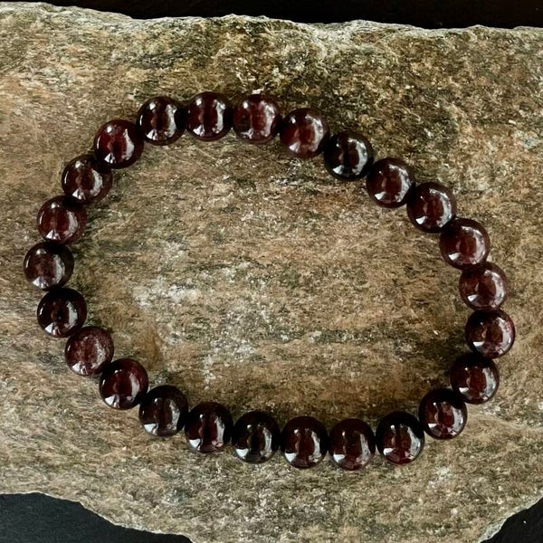 Bracelet grenat