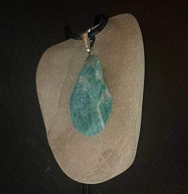 Pendentif amazonite