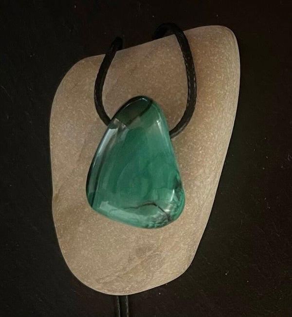 Pendentif malachite