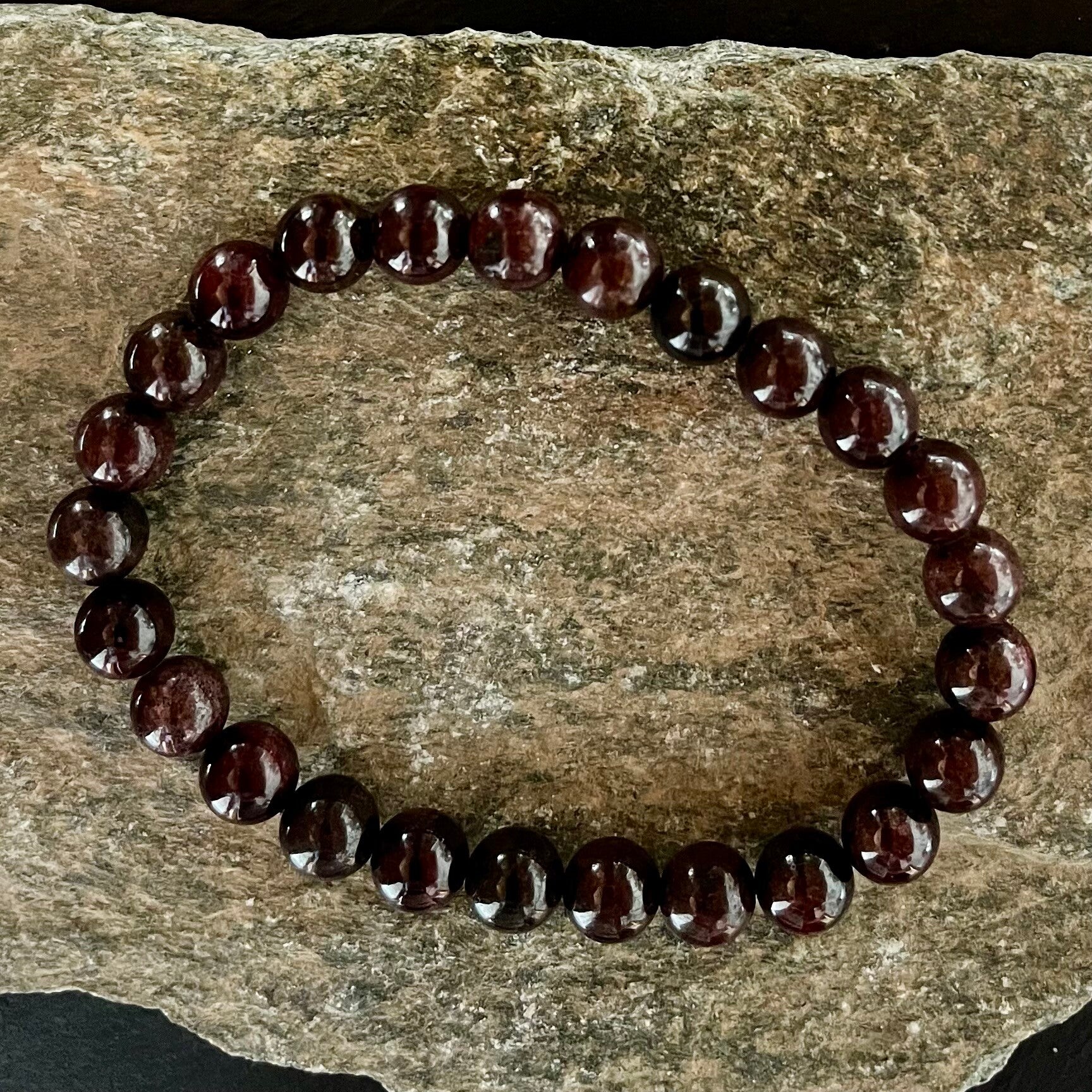Bracelet grenat