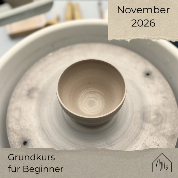 November 2026 - Grundkurs an der Drehscheibe in Flensburg
