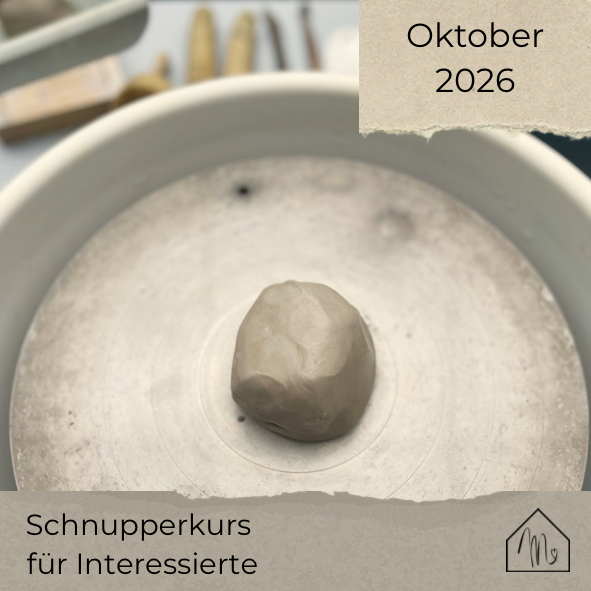 Oktober 2026 - Schnupperkurs an der Drehscheibe in Flensburg