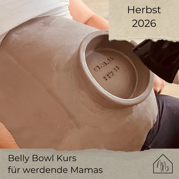 Belly Bowl Kurs - dein Babybauch als Keramikschale verewigen