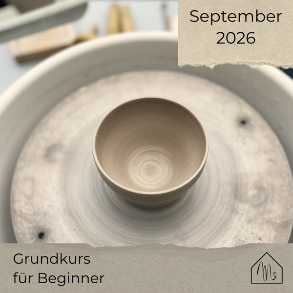 September 2026 - Grundkurs an der Drehscheibe in Flensburg