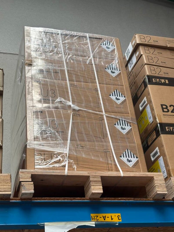 1 Pallet SAJ BU3 batterijen