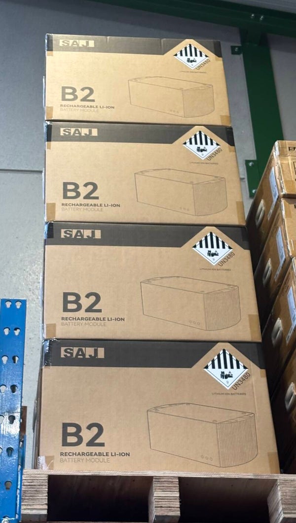 1 Pallet BU2 5kw Batterijen 8 stuks