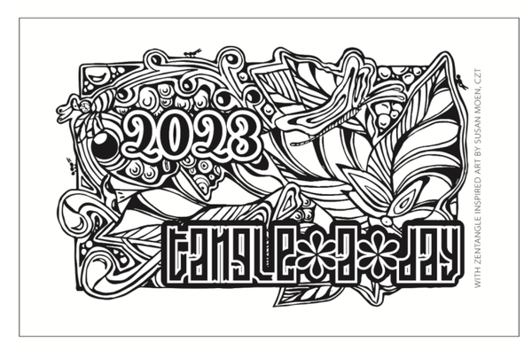 Tangle A Day calendar 2023