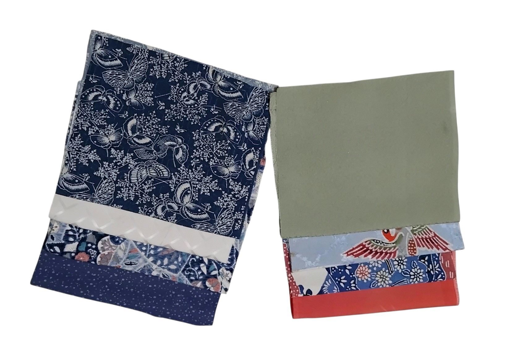 bundel 8 coupons van 30x15cm voor quilt h1