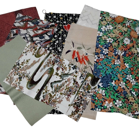 bundel 8 coupons zijde 30x15cm 1L