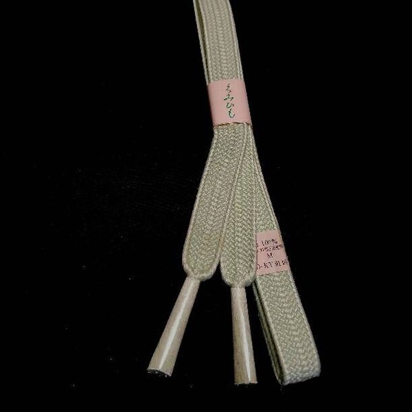Obijime handgeknoopt zijden koord 150cm m/labels