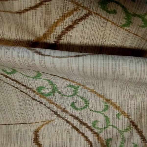 Soepele ruwe/wilde zijde 100 of 160x36cm handgeweven