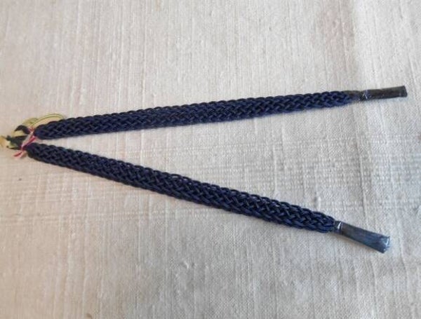 Himo sluiting voor haori origineel vintage zwart