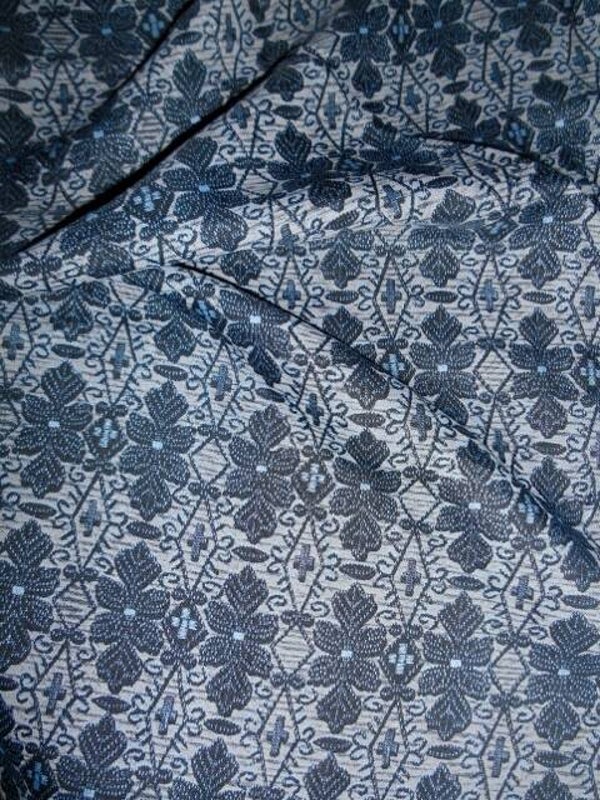 Dunnere, stevige natuurlijke kimonozijde 40 - 140x34cm