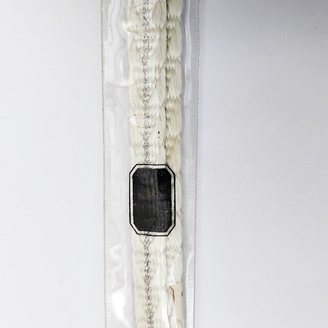 Himo sluiting voor haori handgeknoopte zijde met label