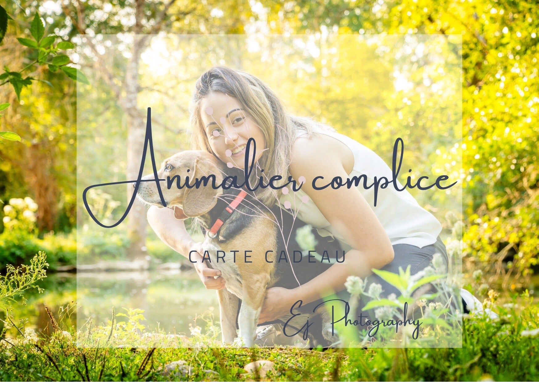 Séance animalière complice