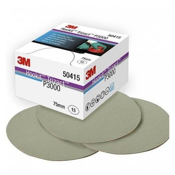 15 x 3M 50415 TRIZACT 75mm P3000