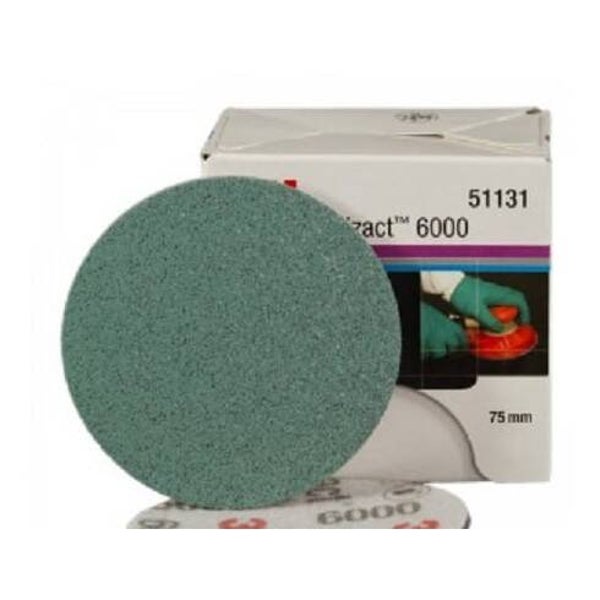 3M 51131 15 x Trizact 75mm P6000