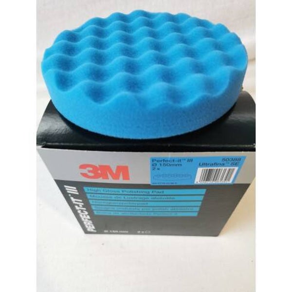 3M 50388 ULTRAFINA POLISHING PAD BLUE 150mm 1pc