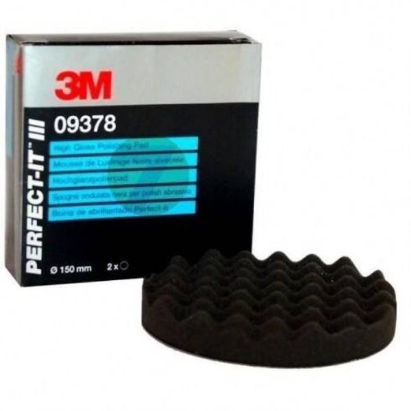 3M 9378 POLISHING PAD BLACK 150MM 1PC
