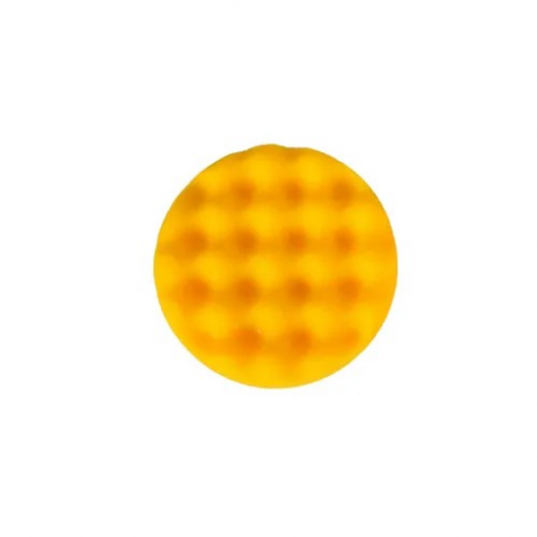 MIRKA MOUSSE DE POLISSAGE 85mm JAUNE ALVEOLE 2PC