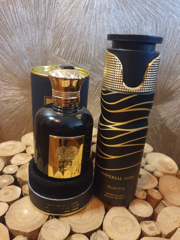 Imperial - noir - set -heren parfum - body spray - eau de parfum