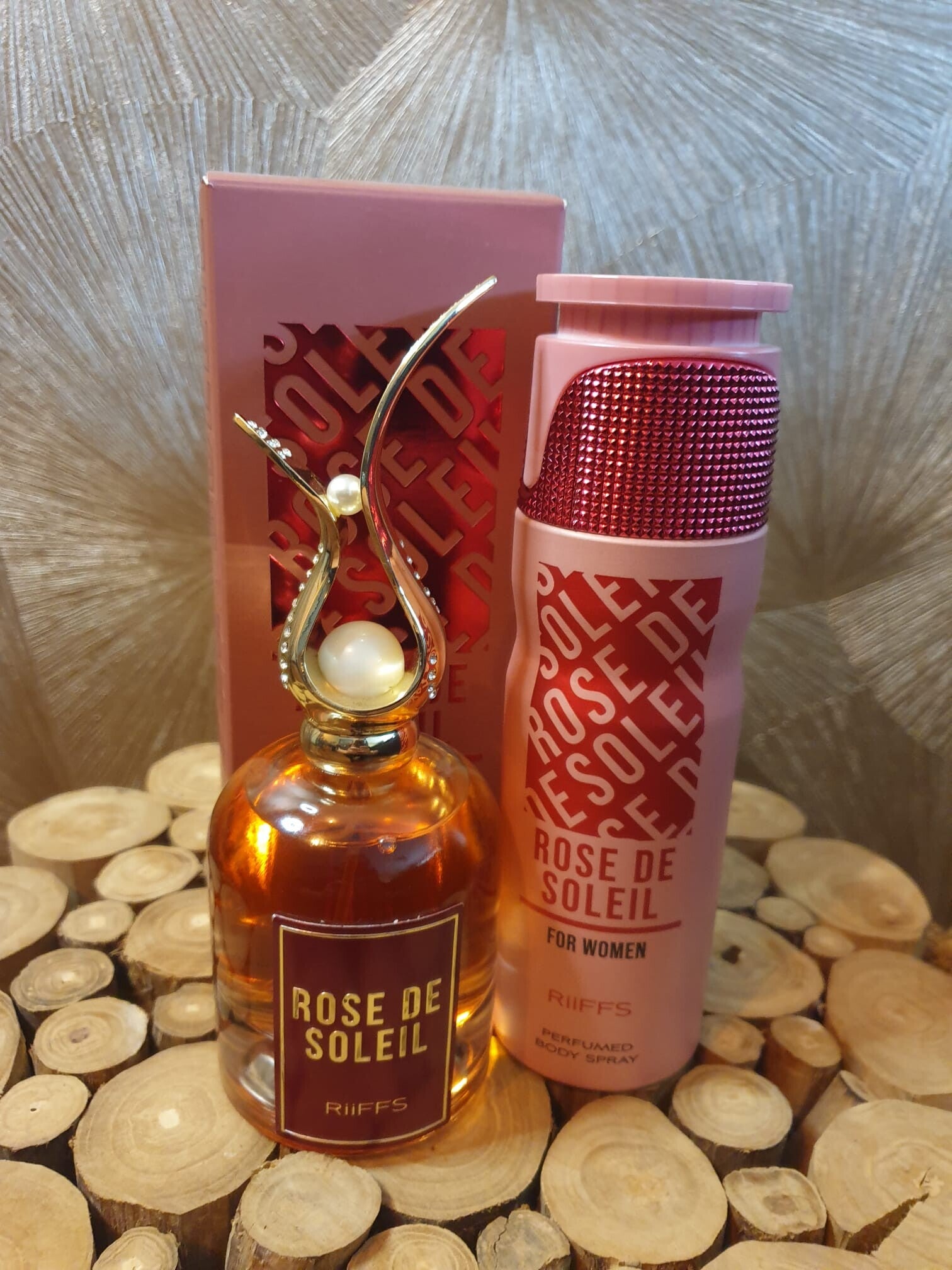 Rose - De - Soleil - set - Dames parfum - body spray - eau de parfum