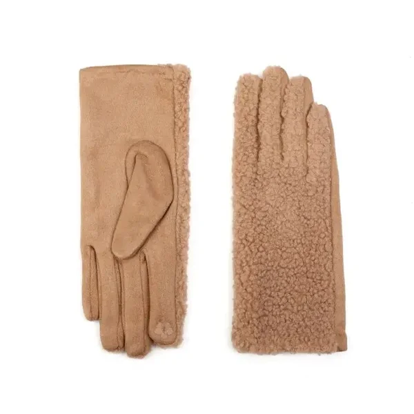 Handschoenen teddy camel