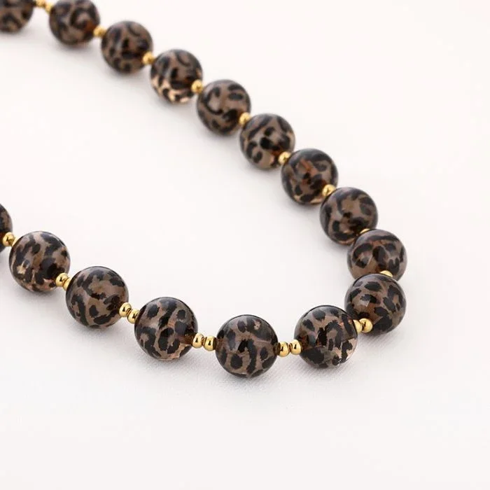 Kralenketting panter