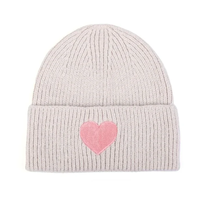 Muts hartje roze