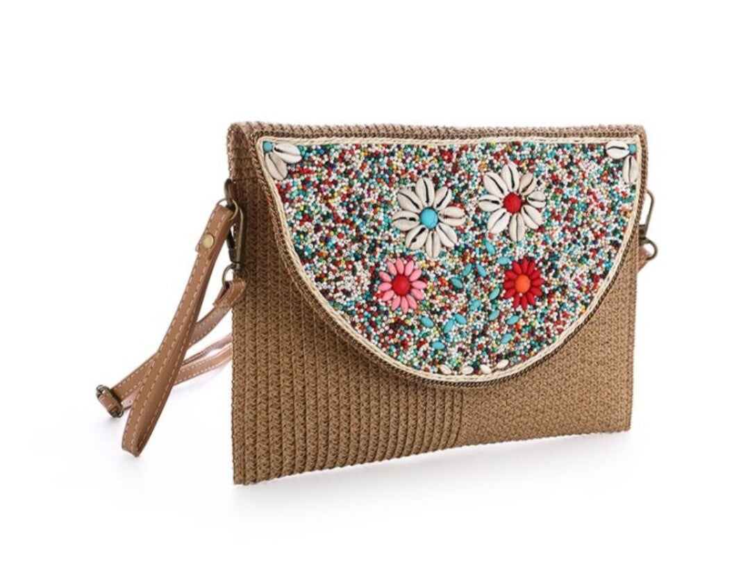 Crossbody tasje flower