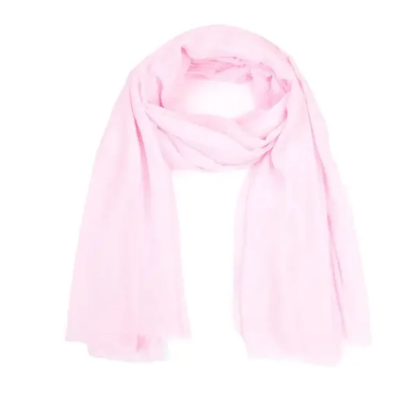Sjaal effen light pink