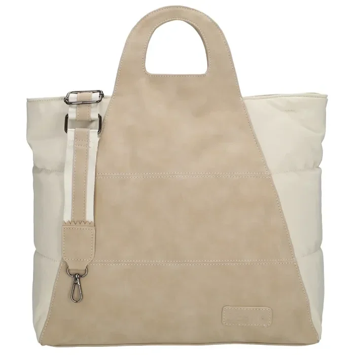 Zebra trends Schoudertas Selene licht beige