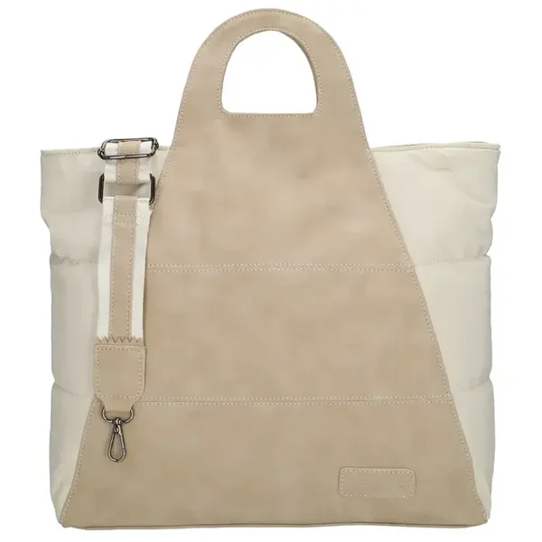 Zebra trends Schoudertas Selene licht beige